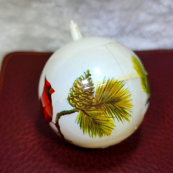 Vintage Bradford Blue Jay and Cardinal set of 2 Ornaments - Picture 5 of 10